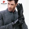 Warm Men's Goat Leather Gloves with Touchscreen — Cold Weather Gloves, Pierre Cardin