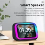Smart Speaker with AI, Bluetooth 5.4, Voice Assistant, HD Touch Display, Digital Photo Frame, Alarm Clock, Hi-Fi Stereo... — Portable Audio, MDH