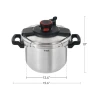Stainless Steel Pressure Cooker — Multicooker, T-Fal