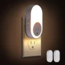 Night Lights Plug Into Wall with Dusk to Dawn Sensor and Power Outlet — Night Lights, Dawnrise