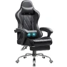 Gaming Chair with Footrest and Massage Lumbar Support — Gaming Chairs, Shahoo