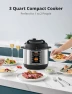 7-in-1 Small Electric Pressure Cooker — Multicooker, COMFEE'