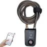 Bluetooth Bike Lock with Alarm — Cable, NUNET