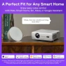 Smart Projector with Roku Streaming, 1080P FHD, Auto Focus, Dolby Audio, and WiFi/Bluetooth — Smart Projector, Aurzen