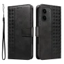 Leather Wallet Stand Case with Grid Embossing, Smartwatch 2025