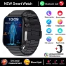 Men's Smart Watch with ECG+PPG Blood Pressure SPO2 Bluetooth Call Health Monitoring Waterproof Bracelet for iOS — Smart Watch, Lucky Start