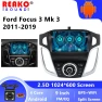 Android 11 2 Din 9 Car Stereo for Ford Focus 2012-2017 with Carplay/Android Auto GPS WIFI Bluetooth FM — Car Infotainment System, Reakosound