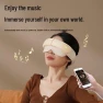 Head and Eye Massager with Bluetooth Hot Compress — Massage Gun, Hezheng