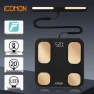 Professional 8-Electrode Smart Body Fat Scale — Smart Scale, ICOMON