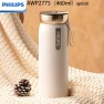 Stainless Steel Smart Thermos with Temperature Display — Smart Water Bottle, Philips