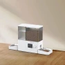 Intelligent 2-in-1 Integrated Pet Water and Grain Feeder — Automatic Pet Feeder, Stone Home