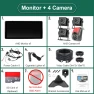 4-Channel Intelligent Blind Spot Radar System with AI, BSD Alert, Wireless Apple CarPlay, Android Auto, Dash Cam,... — Backup Camera, JOHO