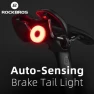 Bike Tail Light with Smart Brake Sensing — Smart Bike Light, ROCKBROS