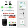 Wireless CarPlay and Android Auto Adapter, JOHO