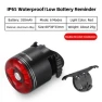 Waterproof Bicycle Rear Light with Brake Sensor — Smart Bike Light, WEST BIKING