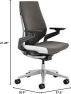 Office Chair with Wheels for Carpet - Ergonomic Work Chair - Comfortable - Intuitive-to-Adjust for Desk - 360-Degree... — Smart Chairs, Steelcase