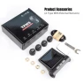 Solar-Powered Tire Pressure Monitoring System with Temperature Warning — TPMS, Daily Home Furnishings
