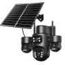 Solar Powered Multi View Security Camera — Security Camera, AOV