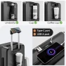Top Opening Expandable Hard Shell Carry-On Suitcase — Smart Luggage, CASELLY