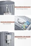 Hard Shell Checked Suitcase with Aluminum Frame — Smart Luggage, HotWay