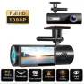 Car Driving Recorder with Front and Rear Cameras — Dash Cam