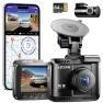 Dual Lens Dash Cam with Super Night Vision and 24H Parking Mode — Dash Cam, AZDOME