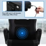 Gaming Chair with Massage, Ergonomic High Back, Adjustable — Smart Chairs, Dkeli