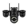 Triple Lens Wireless Outdoor PTZ Security Camera — Security Camera, ICSEE