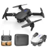 Mini WiFi FPV with 4K HD Dual Camera Altitude Hold Mode Foldable RC Drone Quadcopter — Drone, LSRC
