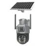 Solar Dual-Lens Security Camera — Security Camera, V380