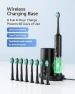 Electric Toothbrush with UV Cleaning Holder and Pressure Sensor — Electric Toothbrush, FUMEIKANG