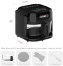 Glass Air Fryer with Transparent Fry Bowl — Air Fryer, BOSWELL