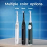 Rechargeable Electric Toothbrush, iO2 Starter Kit, 3 Cleaning Modes, Automatic Pressure Sensor to Protect Gums, 2 Brush... — Electric Toothbrush, Oral-B