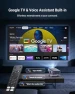 4K Projector with Built-in Google TV and Auto Features — Smart Projector, Pemoon