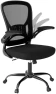 Mesh Office Chair with Flip-up Arms and Lumbar Support — Smart Chairs, Youhauchair