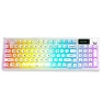 Tri-Mode Wireless AI Keyboard with Multifunctional Knob RGB Backlit — Bluetooth Keyboard