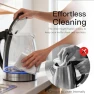 Electric Kettle, No Plastic Contact with Water, Auto Shut-Off, Fast Boil — Electric Kettle, MEGAWISE