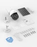 Solar Security Camera Wireless Outdoor System — Security Camera, AOSU