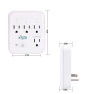 Smart Tap 2-Pack, 4-Outlet Smart Plug WiFi Outlet Wall Tap — Smart Plug, KMC