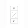 Dimmer Switch with Wireless Remote Control — Smart Light Bulb, Humpptom
