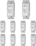 SureSlide Dimmer Switch for Dimmable LED, Halogen and Incandescent Bulbs — Smart Switch, Leviton