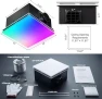 Smart Bathroom Exhaust Fan with Light, Bluetooth Speaker & Humidity Sensor — Smart Fan, BSEED
