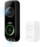 Dual Camera Wireless Video Doorbell with Head-to-Toe View — Video Doorbell, youkey
