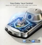 Built-in Wi-Fi Fingerprint Smart Lock with Lever Handle Set — Smart Lock, Veise