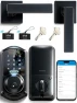 Fingerprint App Control Smart Lock with Heavy-Duty Zinc Alloy Handles — Smart Lock, Veise