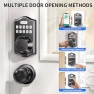 Keypad Deadbolt Front Door — Smart Lock, Darawf