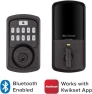 Aura Bluetooth Programmable Keypad Door Lock Deadbolt — Smart Lock, Kwikset