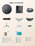 Robot Vacuum and Mop, Self-Emptying with 6000Pa Suction — Robot Vacuum, Airzeen