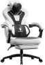 Fabric Gaming Chair with Footrest — Smart Chairs, Dowinx