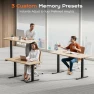 Dual Motor Electric Standing Desk Frame — Standing Desk, Huuger